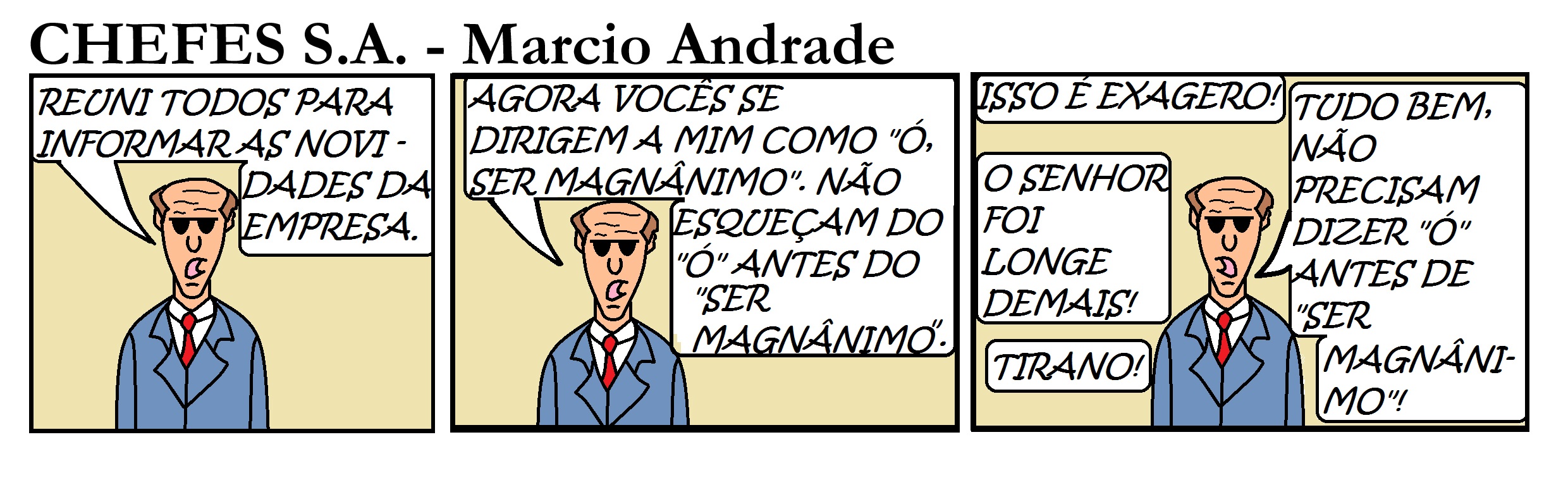 Chefes S.A. de Márcio Andrade