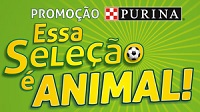 www.promopurina.com.br, Promoção Essa Seleção é Animal Purina
