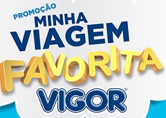 www.minhaviagemfavoritavigor.com.br, Promoção Vigor, Minha Viagem Favorita