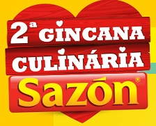 www.gincanasazon.com.br, Promoção 2ª Gincana Culinária Sazón
