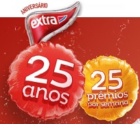 www.extra.com.br/aniversario2014, Promoção Aniversário Extra 25 Anos