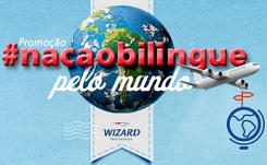www.wizard.com.br/nacaobilinguepelomundo, Promoção #nacaobilingue Pelo Mundo Wizard