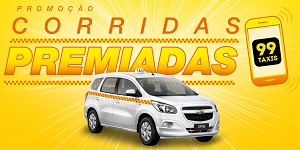 www.corridaspremiadas99.com.br, Promoção Corridas Premiadas 99Taxis
